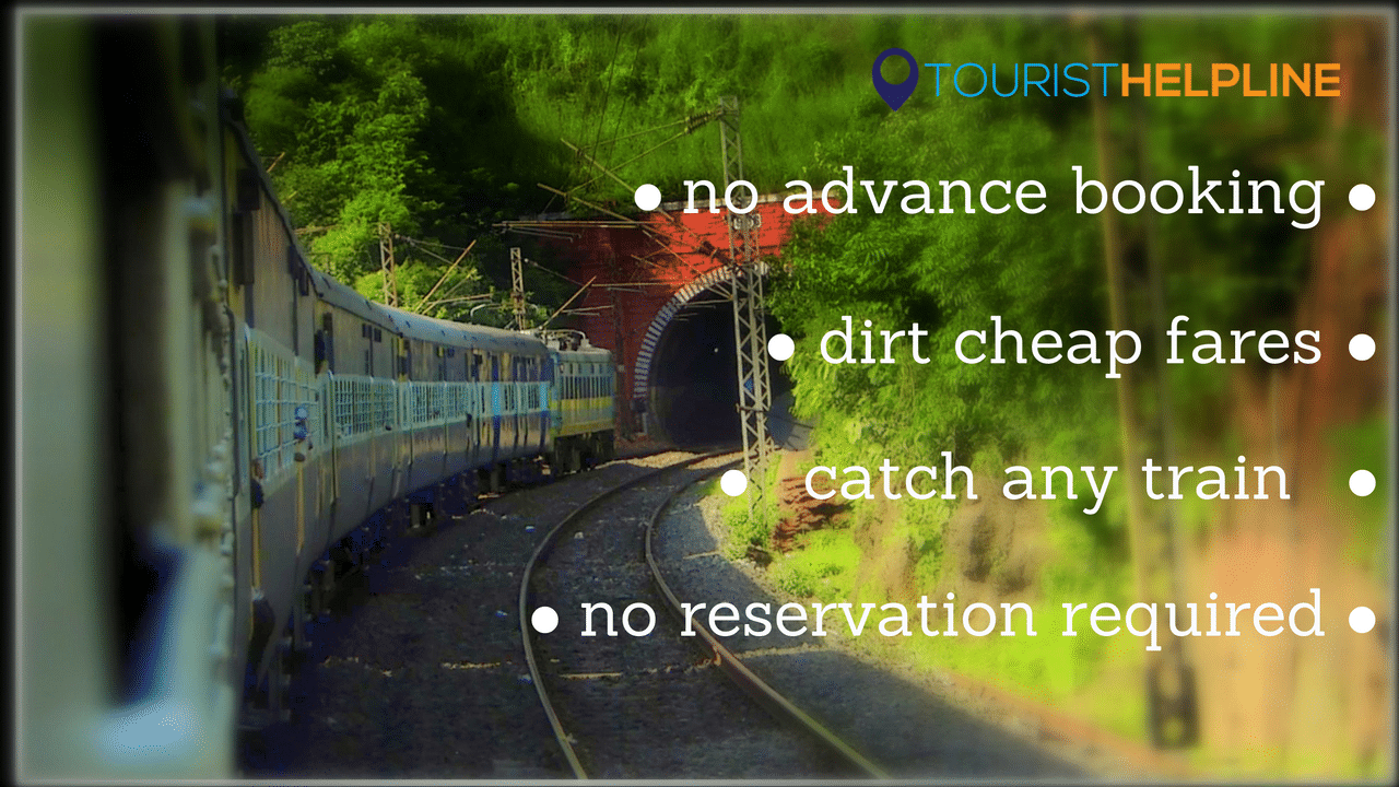 cheapest train ticket Indian railways