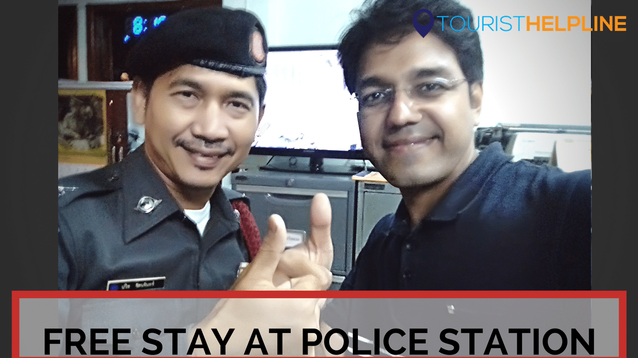 How Thai police treats a tourist