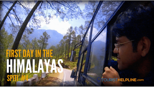 Exploring Himalayas in Himachal Roadways bus