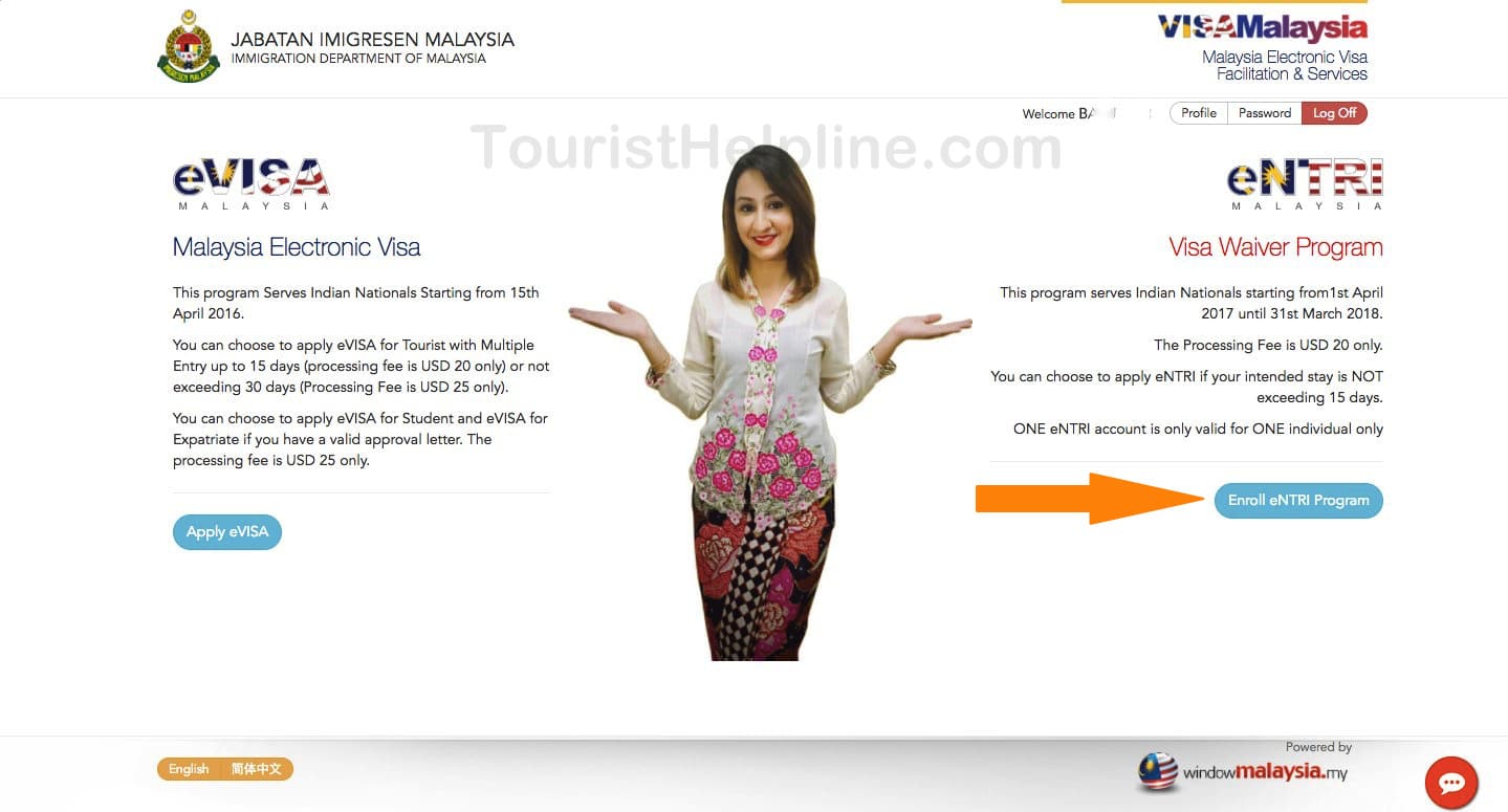 Malaysia entri visa for indian