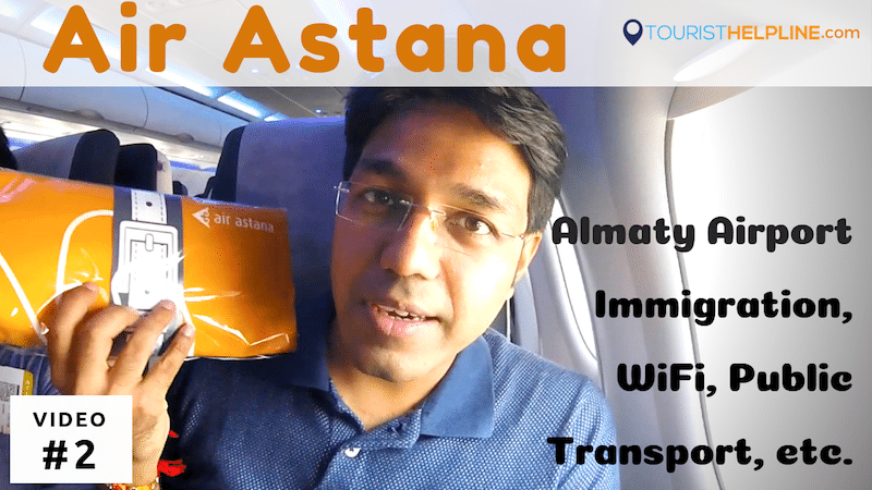 air astana delhi almaty